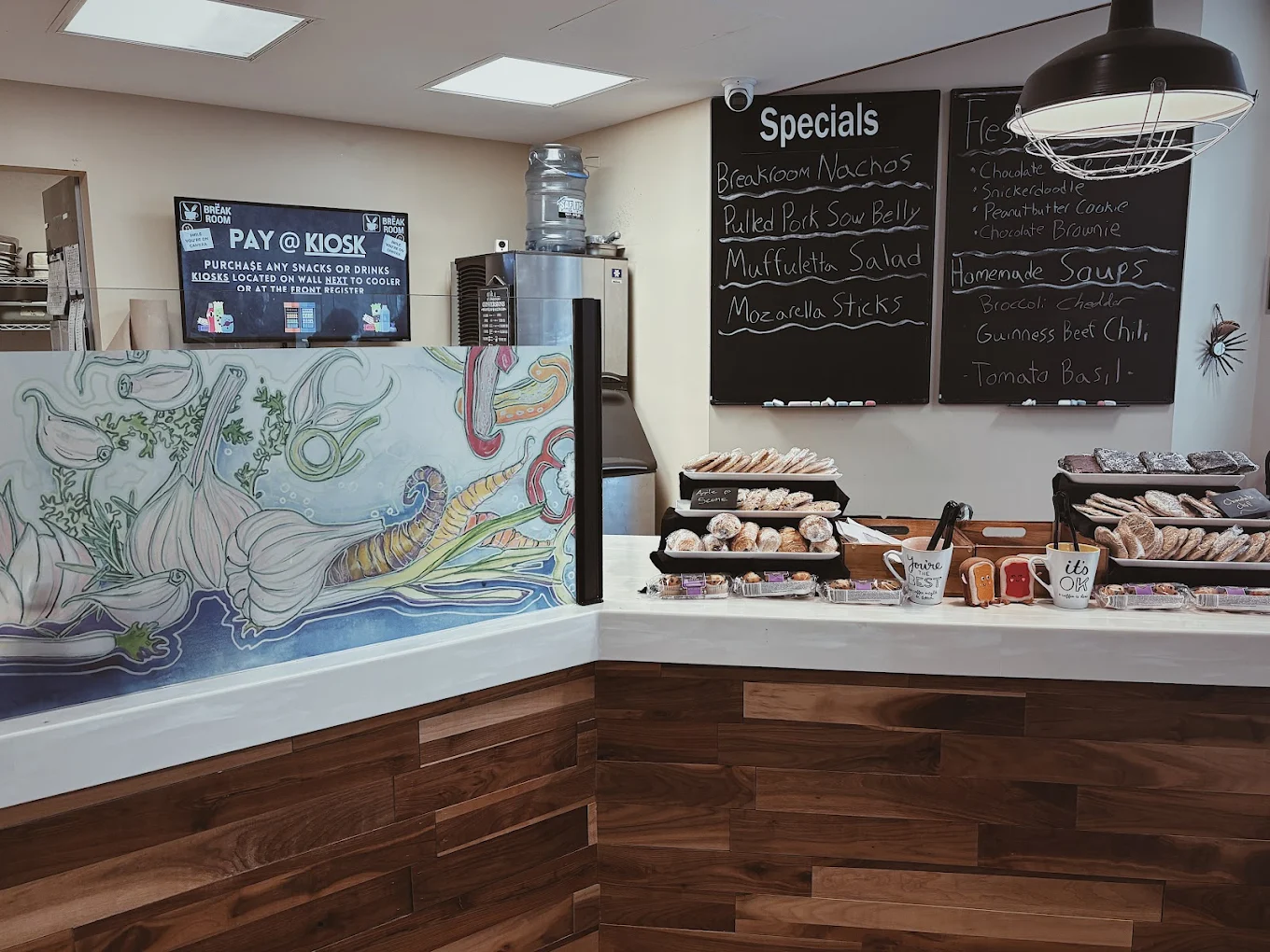 The Breakroom restaurant inside Liberty Center
